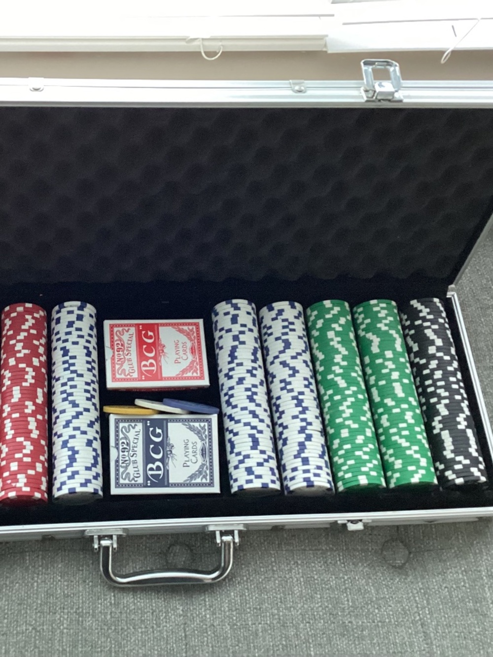 BCG No. 92 “Glub Special” 500-Piece Poker Set